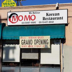 Restaurants Momo Korean Restaurant in Los Angeles CA